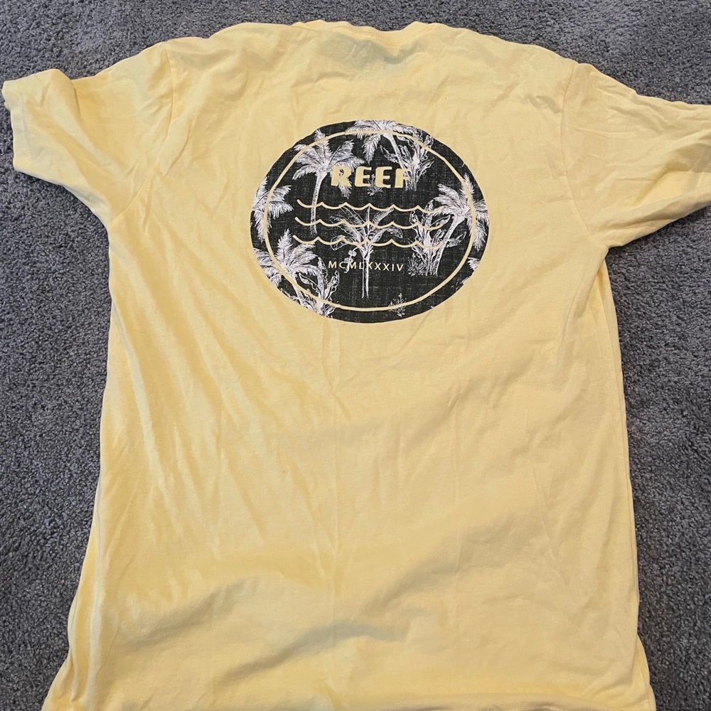 Reef yellow t-shirt
